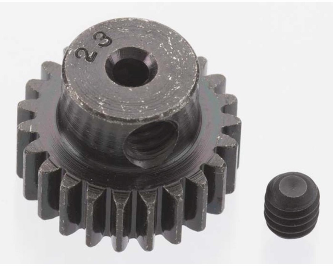 Robinson Racing Mini Pinion 2MM Hard Steel .5 Mod (23) - Click Image to Close