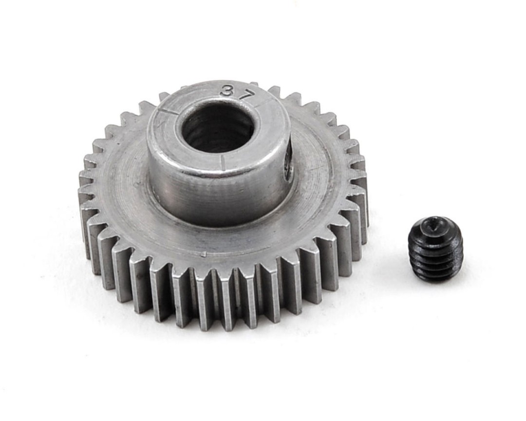 Robinson Racing 48P Machined Pinion Gear w/5mm Bore (37) - Click Image to Close