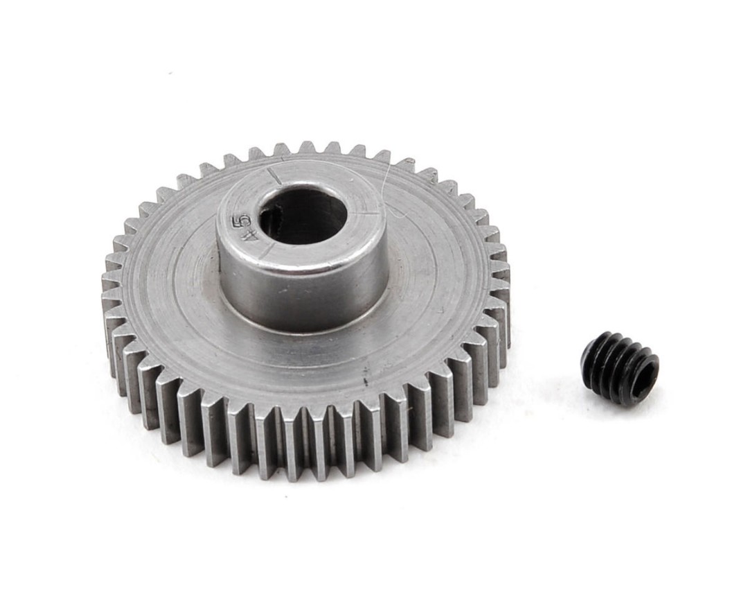 Robinson Racing 48P Machined Pinion Gear w/5mm Bore (45) - Click Image to Close