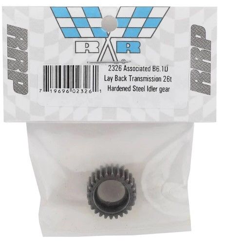 Robinson Racing B6.1D Layback Trans 26T hard steel idler gear