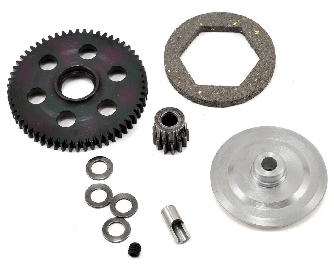 Robinson Racing Vaterra Halix 32P Gen3 Black Steel (58) Spur & XHard (13) Pinion W/ Reducer Sleeve