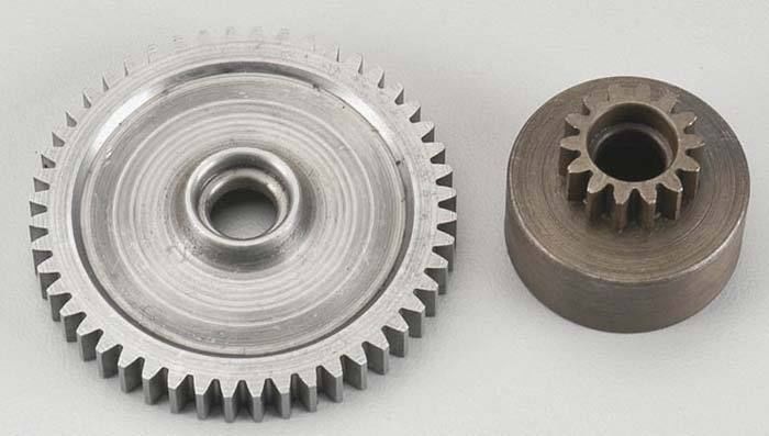 Robinson Racing Mod 1 Hard Steel Spur Gear/Clutch Bell Combo (46T/16T)