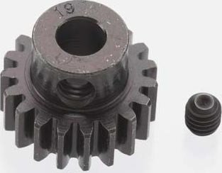 Robinson Racing Extra Hard 32P Blackened Steel Pinion 5m/m (19) - Click Image to Close