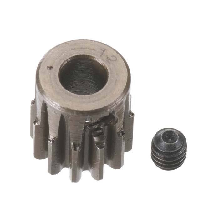 Robinson Racing Extra Hard Steel .8 Mod Pinion Gear w/5mm Bore (12)