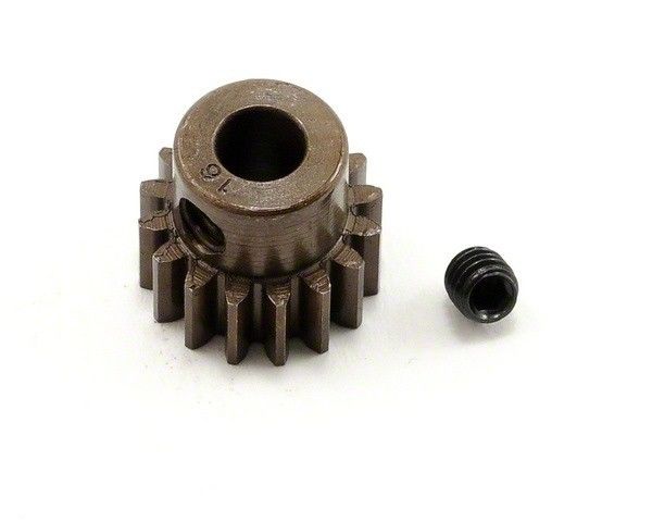 Robinson Racing Extra Hard Steel .8 Mod Pinion Gear 5mm (16) - Click Image to Close