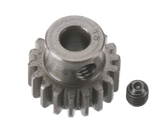 Robinson Racing Extra Hard Steel .8 Mod Pinion Gear w/5mm Bore (18)