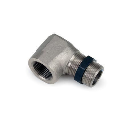 Saito Engines Muffler, Right Angle Adapter: 220A,BO,BP