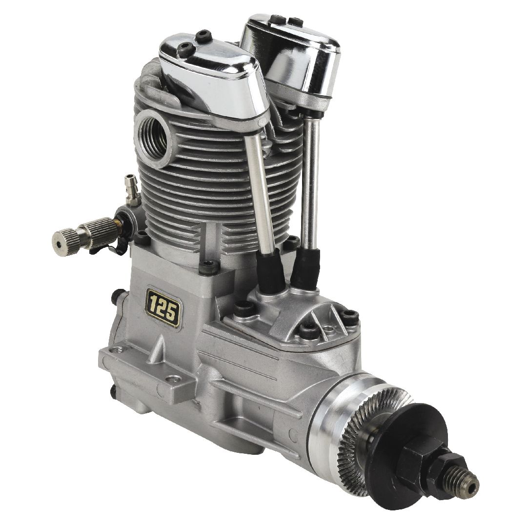 Saito Engines FA-125A AAC with Muffler: AG
