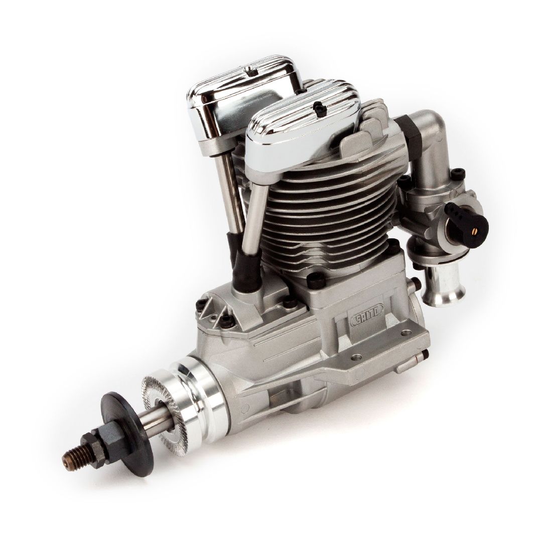 Saito Engines 180B (New Case) AAC w/Muffler : BK