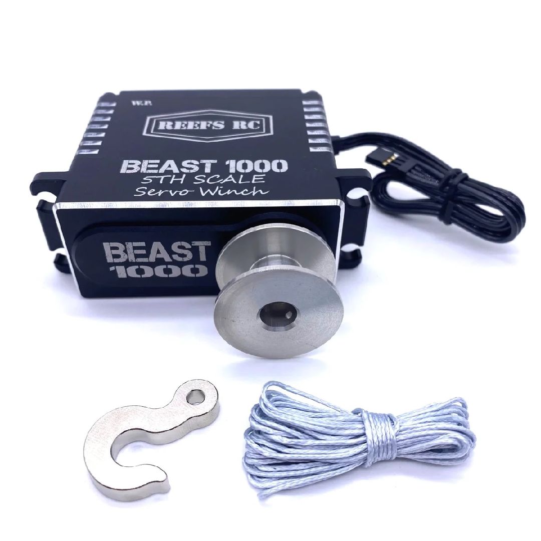 Reefs BEAST 1000 1/5th Servo Winch Submarine-1080oz 0.08sec@8.4V - Click Image to Close