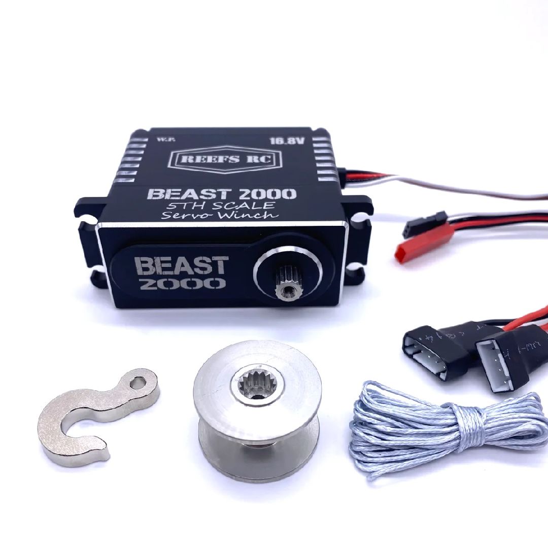 Reefs BEAST 2000 1/5th Servo Winch Submarine-2000oz 0.08sec@16V