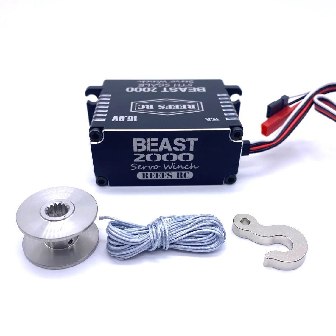 Reefs BEAST 2000 1/5th Servo Winch Submarine-2000oz 0.08sec@16V - Click Image to Close