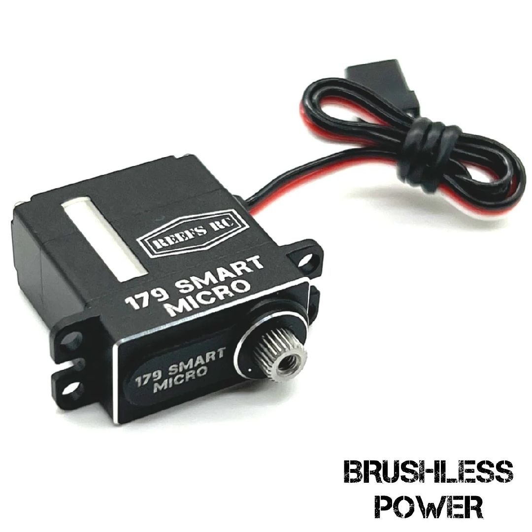 Reefs 179 Smart Brushless Micro Servo/Winch - 179oz 0.06sec@8.4V - Click Image to Close