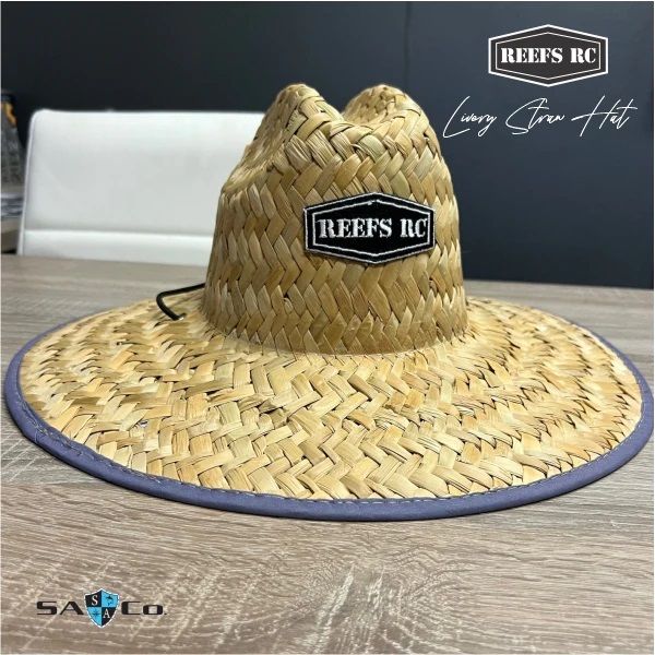 Reefs Livery Straw Hat - SA Co. - Click Image to Close