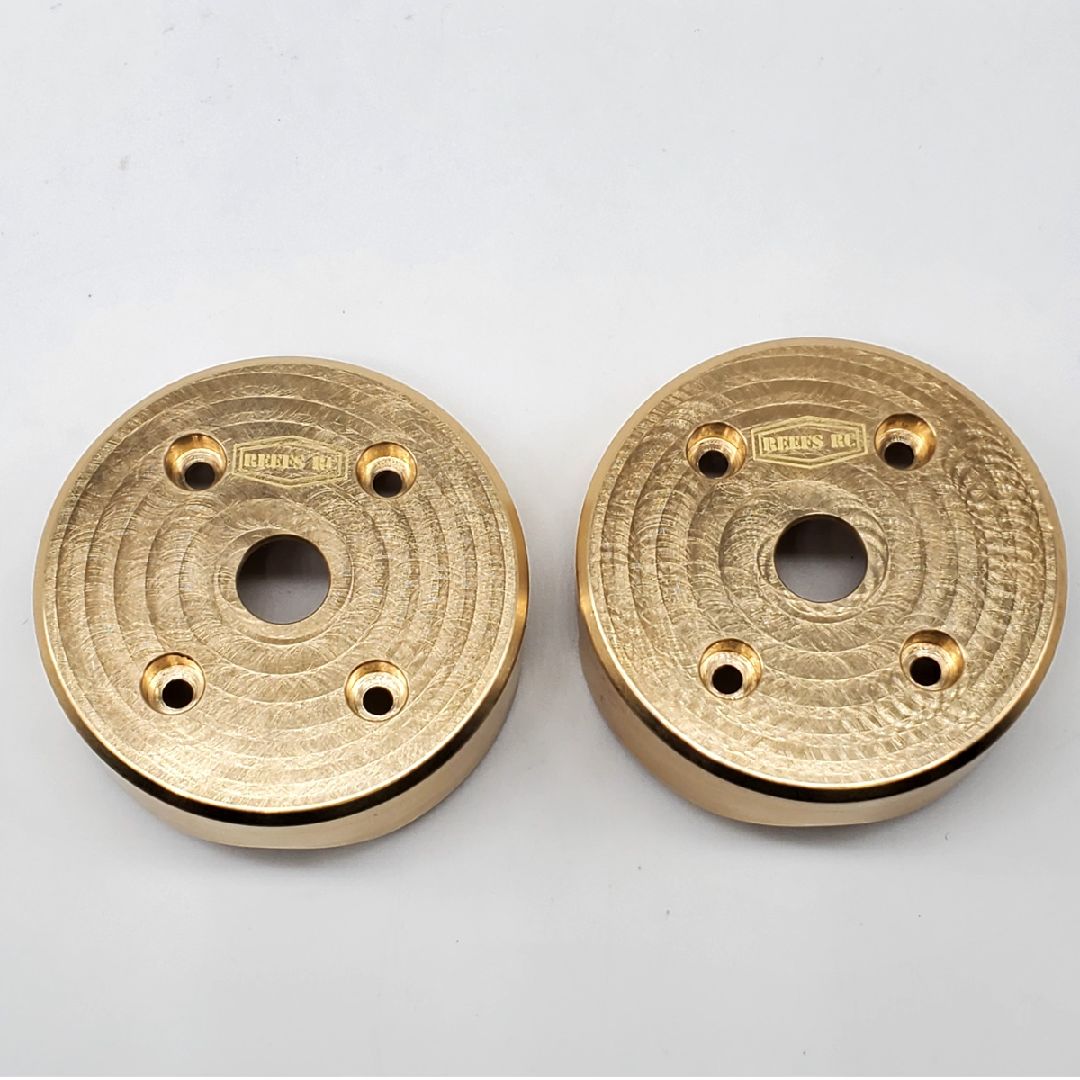 Reefs Brass Portal Covers SCXPro/Capra/SCX10.3