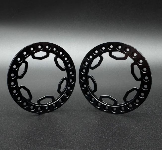 Reefs 1.9 "SHIELD" Beadlock Ring (Black) (2)