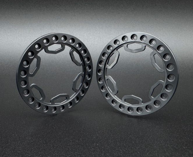 Reefs 1.9 "SHIELD" Beadlock Ring (Grey) (2)