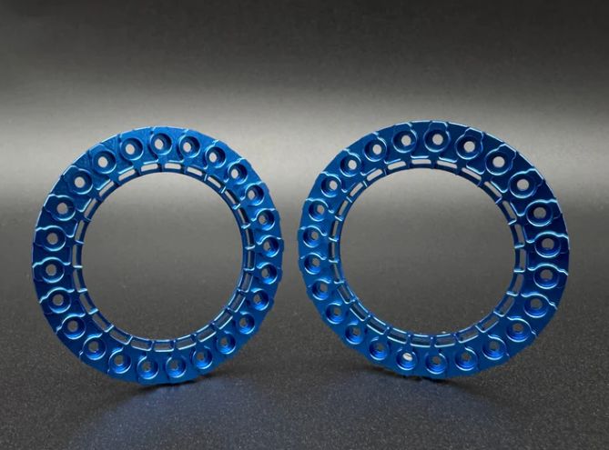 Reefs 1.9 "SLUICE" Beadlock Ring (Blue) (2)