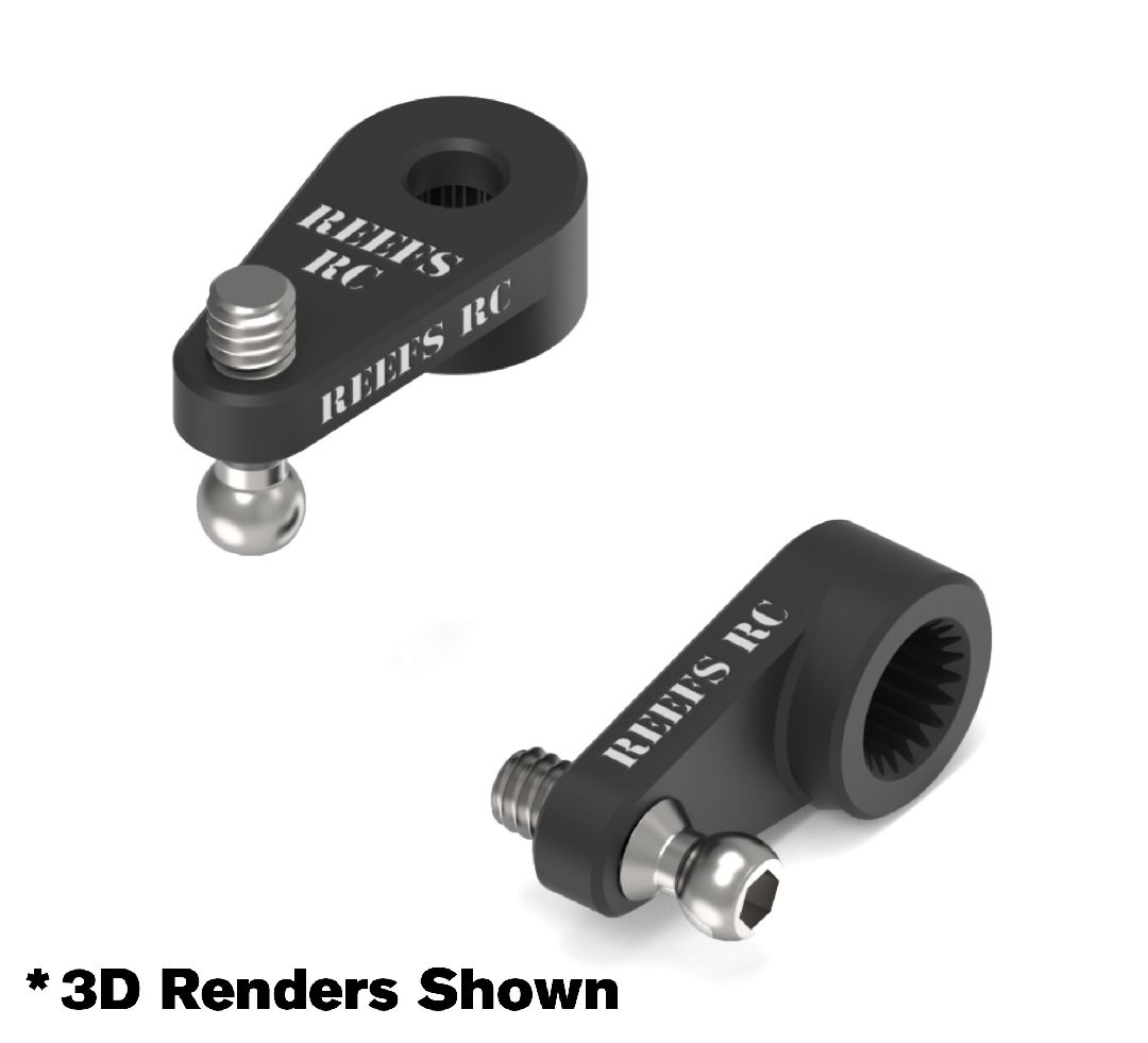 Reefs SX30 Aluminum Servo Arm & Ball Stud (SCX30)