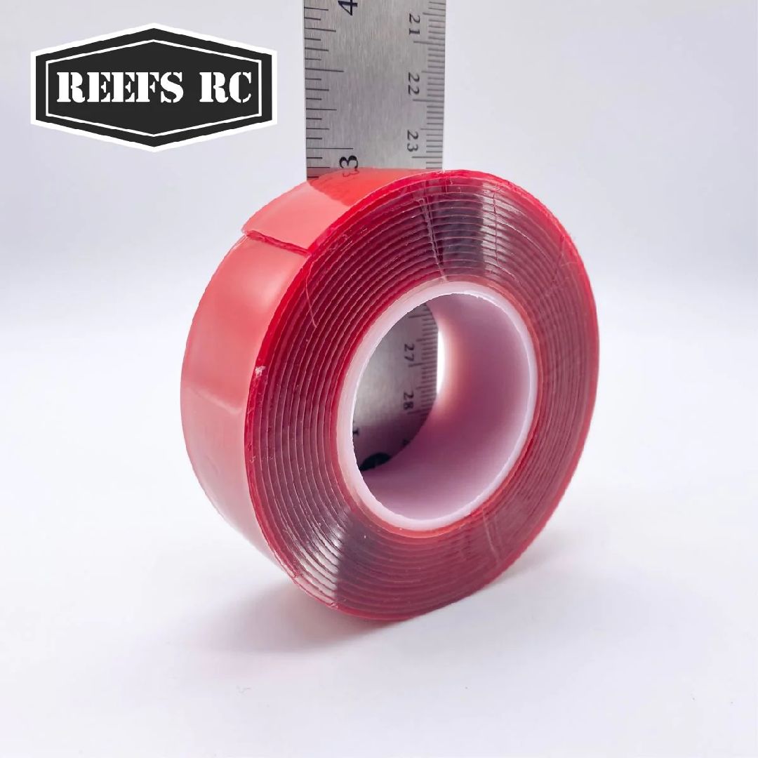 Reefs 9' Sticky Double Sided 1"x108" Servo Tape - Click Image to Close