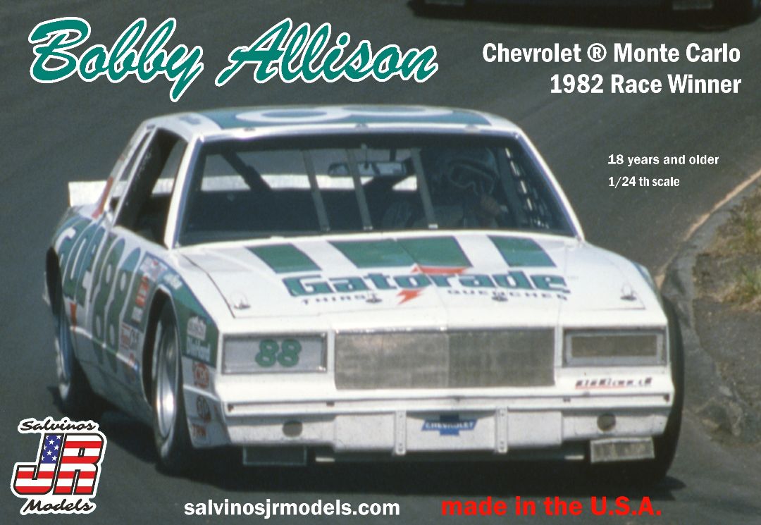 Salvinos JR 1/24 Bobby Allison Monte Carlo 1982 Race Winner