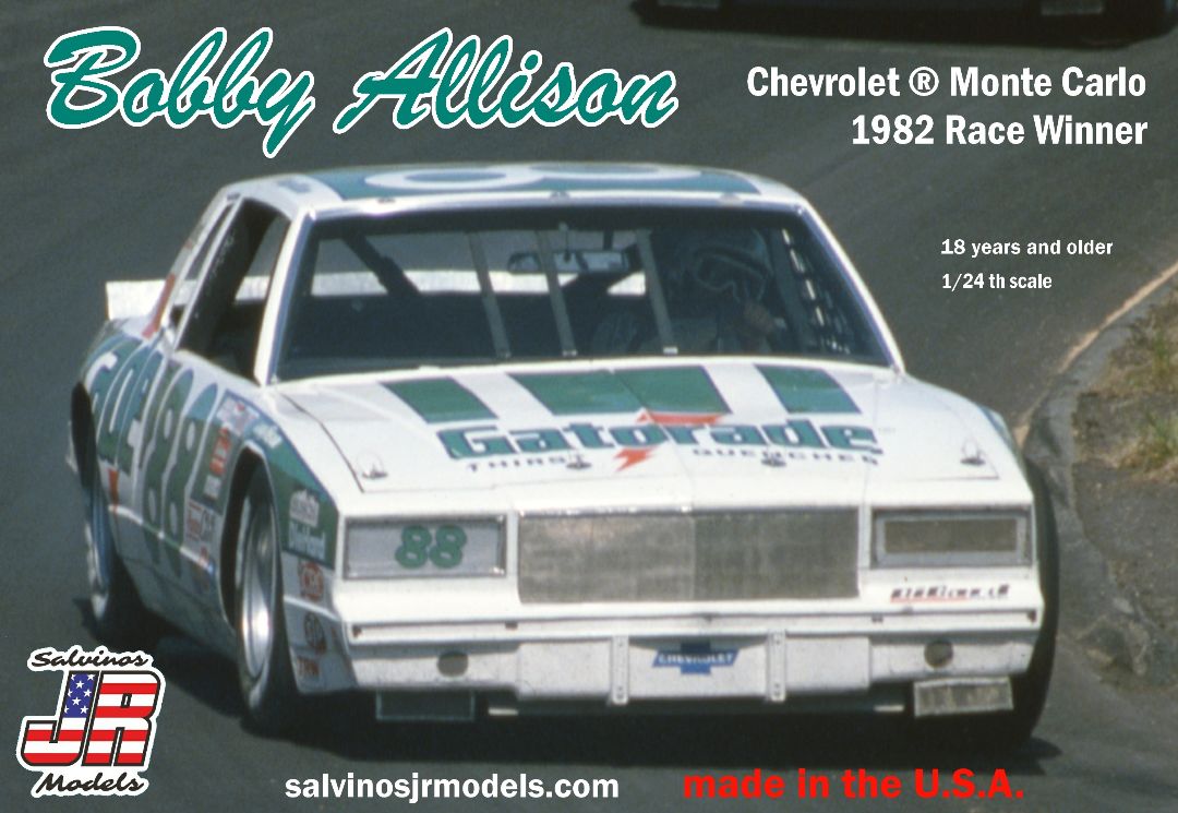 Salvinos JR 1/24 Bobby Allison Monte Carlo 1982 Race Winner - Click Image to Close