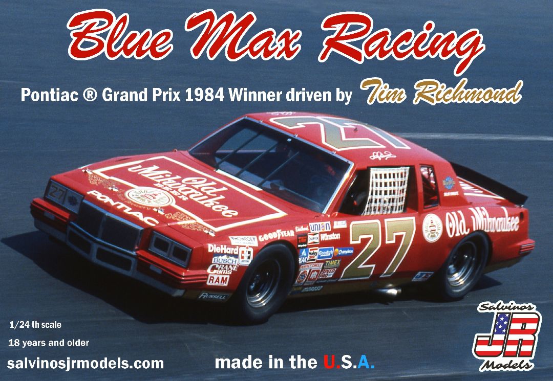 Salvinos JR 1/24 Blue Max Racing 1984 2+2 Tim Richmond - Click Image to Close