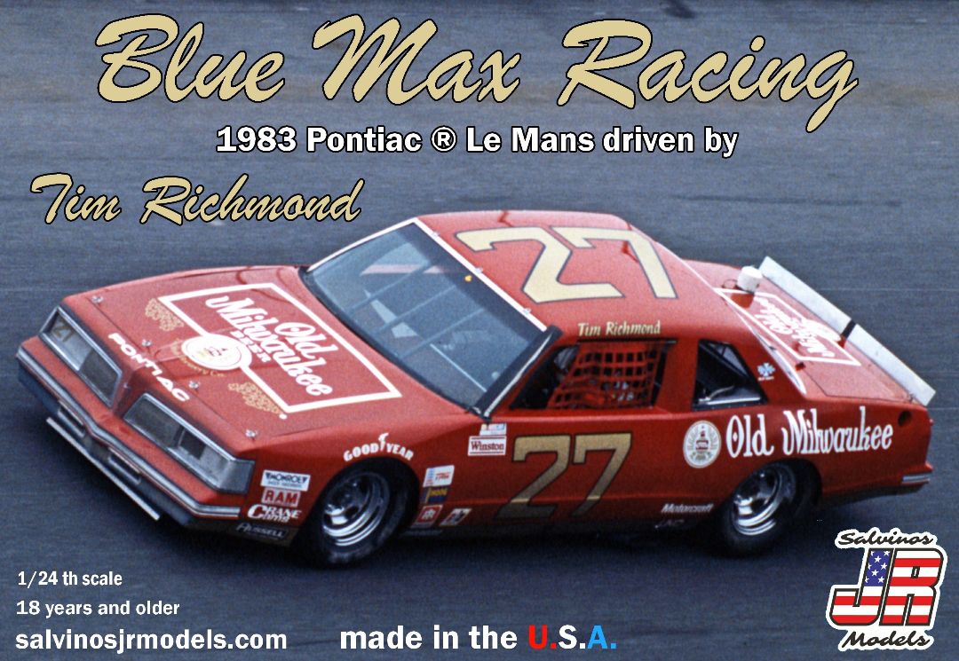 Salvinos JR 1/24 Blue Max Racing 1983 LeMans Tim Richmond - Click Image to Close