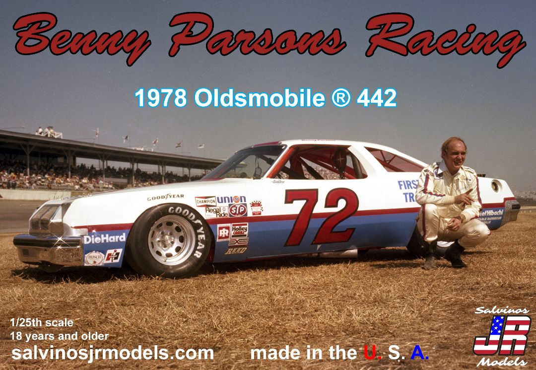 Salvinos JR 1/25 Benny Parson Racing 1978 Oldsmobile 442