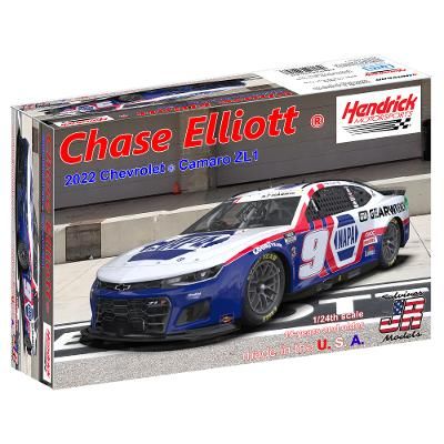 Salvinos JR 1/24 Hendrick - Chase Elliott 2022 Camaro Patriotic