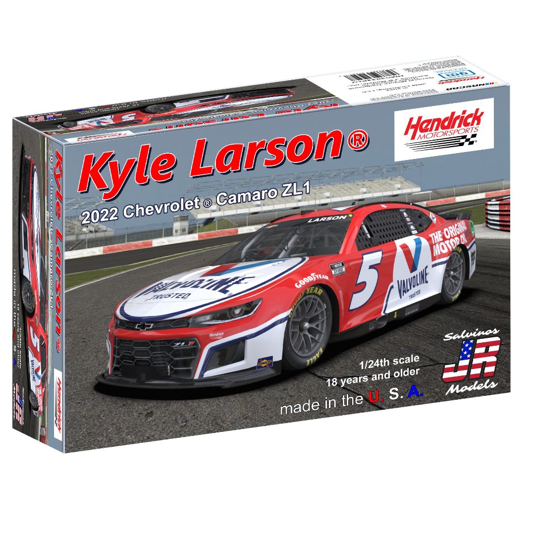 Salvinos JR 1/24 Hendrick Motorsports K. Larson Camaro Valvoline