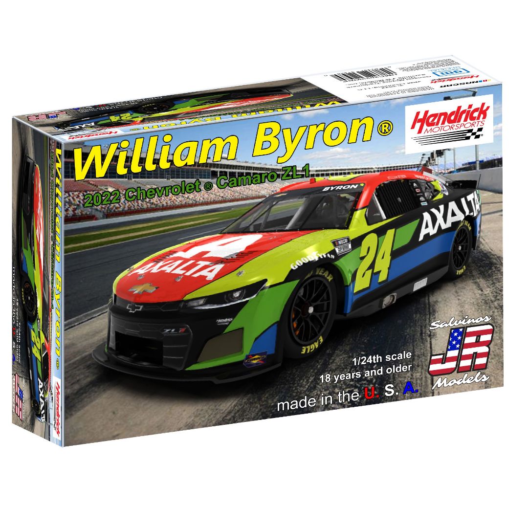 Salvinos JR 1/24 Hendrick Motorsports William Byron 2022 Camaro - Click Image to Close