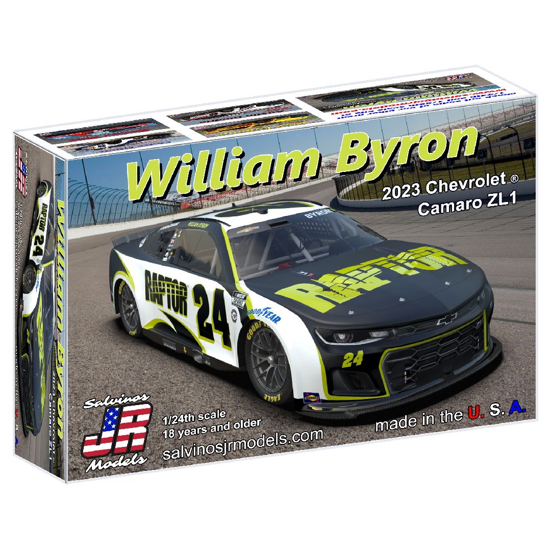 Salvinos JR 1/24 Hendrick Motorsports William Byron 2023 Camaro - Click Image to Close