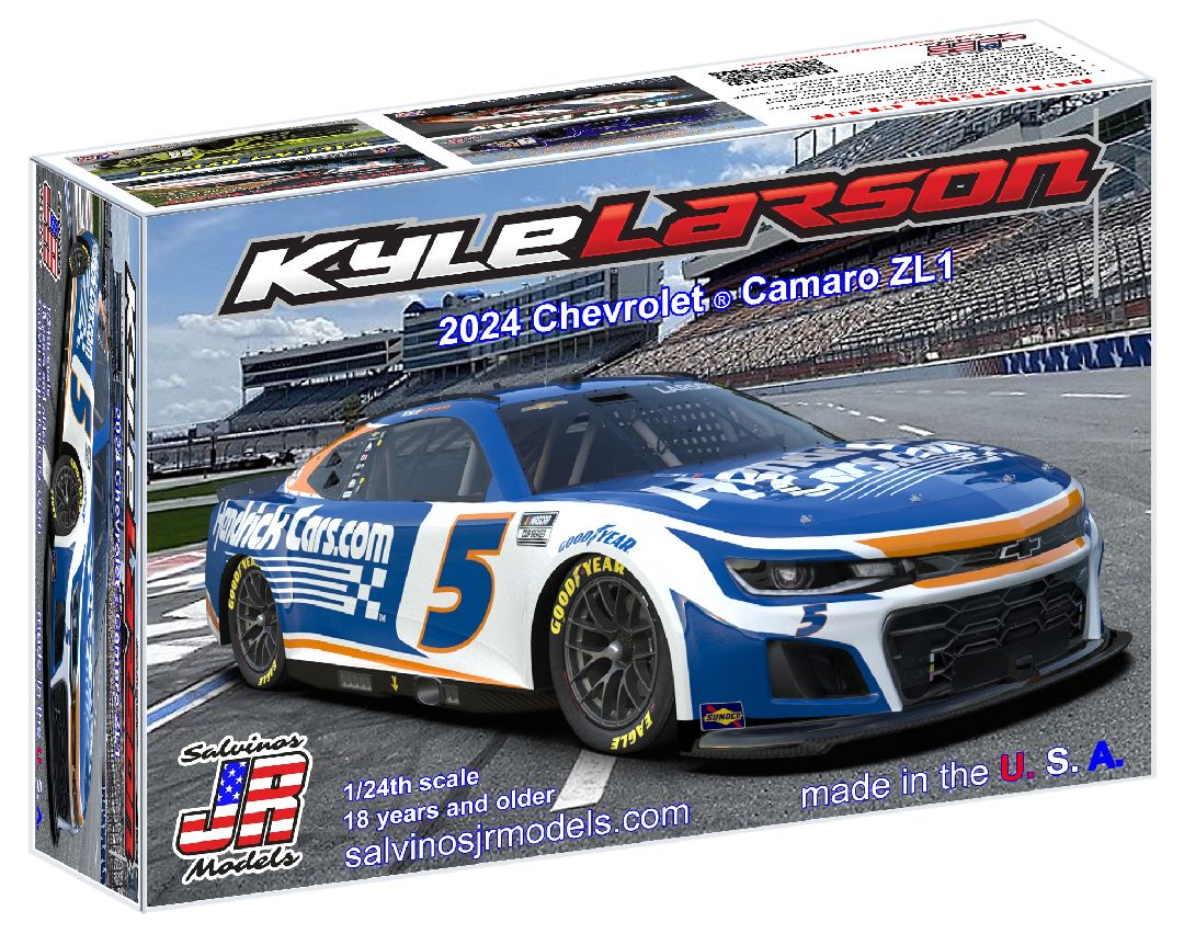 Salvinos JR Models 1/24 Hendrick 2024 Kyle Larson “600 McLaren