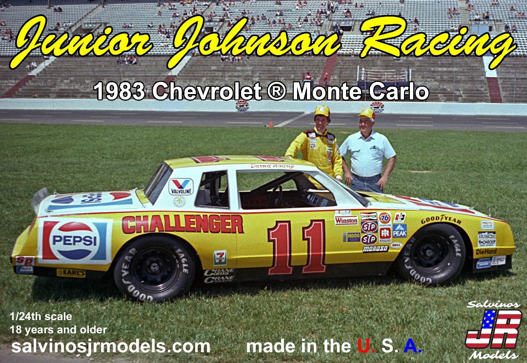 Salvinos JR 1/24 Junior Johnson 1983 Chevrolet Monte Carlo - Click Image to Close