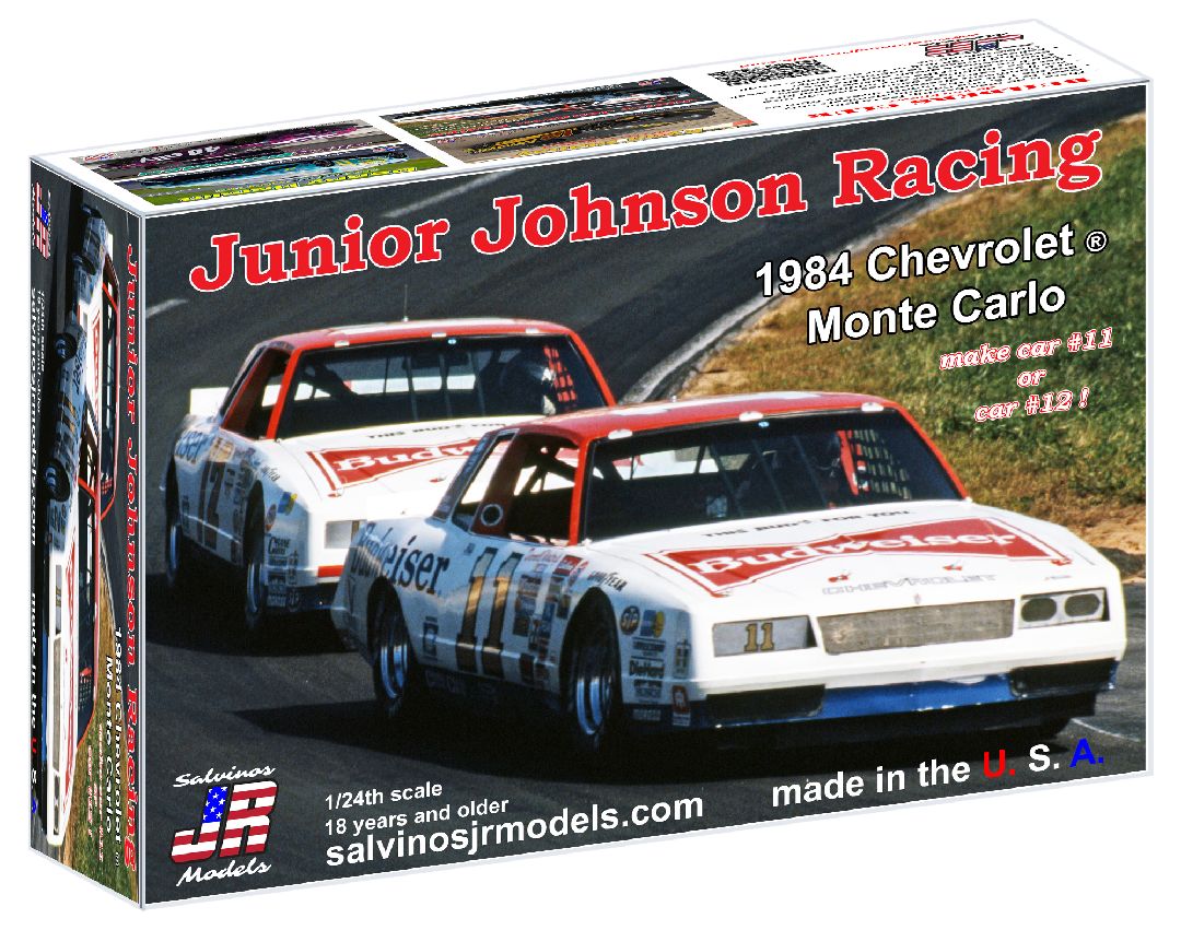 Salvinos JR Models 1/24 Jun. Johnson 1984 #11/12 Waltrip Monte - Click Image to Close