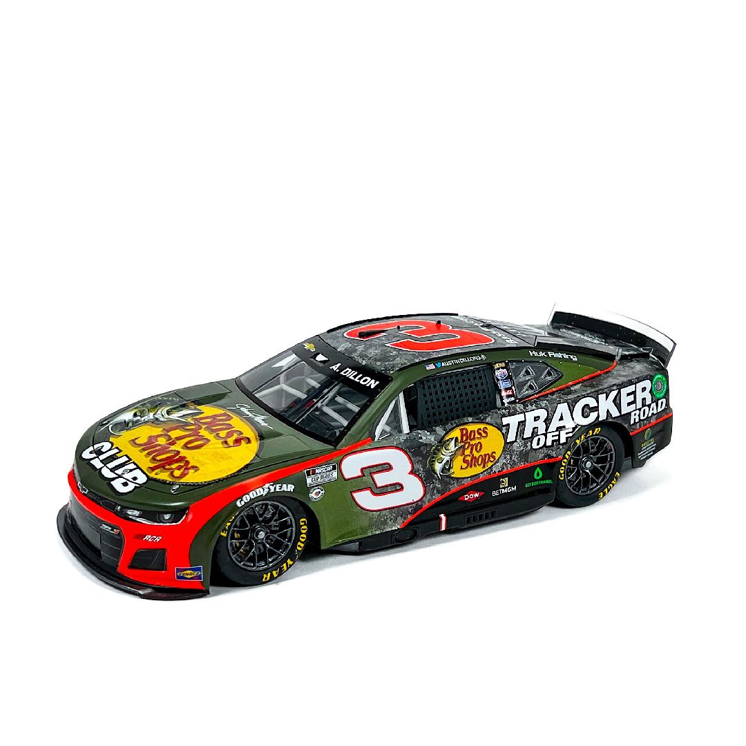 Salvinos JR Models 1/24 RCR Austin Dillon Camaro "Bass Pro Shop" - Click Image to Close