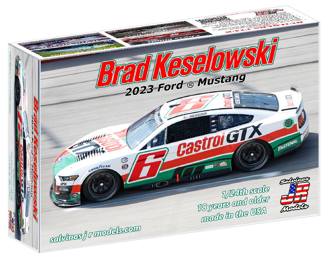 Salvinos JR Models 1/24 RFK Racing 2023 Keslowski "Castrol Oil" - Click Image to Close