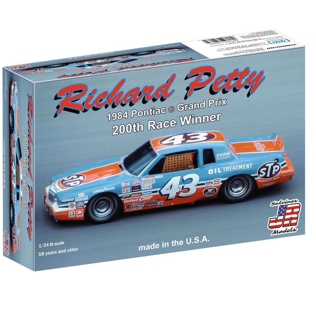 Salvinos JR 1/24 Richard Petty 1984 Pontiac Grand Prix Winner - Click Image to Close