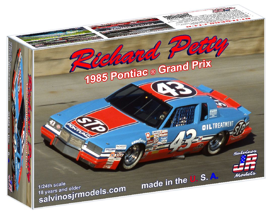 Salvinos JR Models 1/24 Richard Petty 1985 Pontiac Grand Prix
