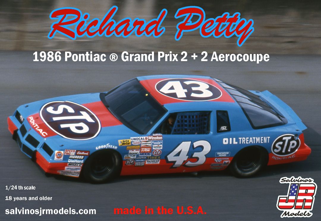 Salvinos JR 1/24 Richard Petty Pontiac 1986 2+2