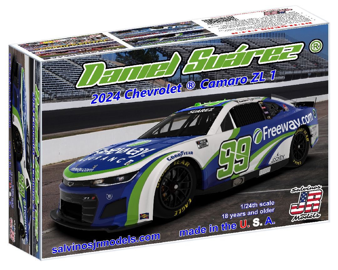 Salvinos JR Models 1/24 2024 Daniel Suarez Camaro "Primary"