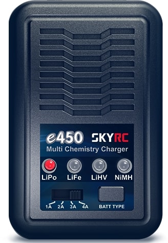 SkyRC e450 Battery Charger, AC Only, 4A, 50W