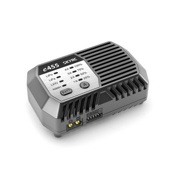 SkyRC e455 Battery Charger, AC Only, 4A, 50W, XT60 - Click Image to Close