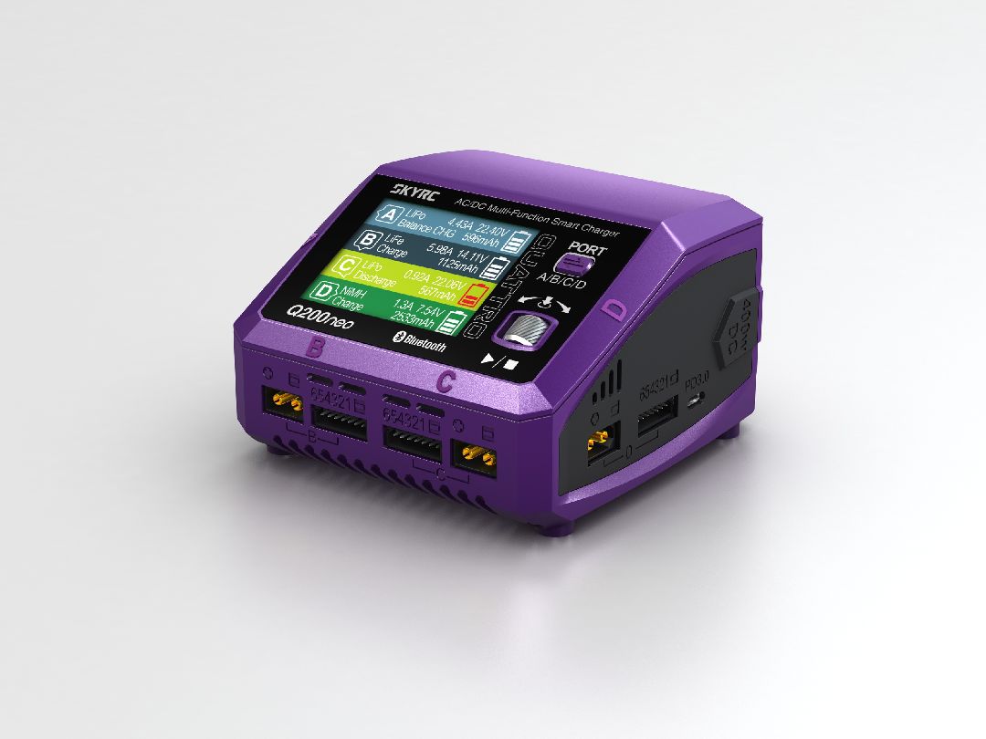 SkyRc Q200neo 4 Port-Independent Charger