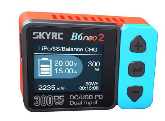 SkyRC B6neo 2 Smart Charger - Crimson Sky