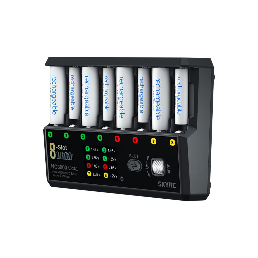SkyRC NC3000 Octa AA/AAA Battery Charger