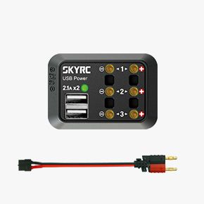 SkyRC DC Power Distributor - Banana Plug DC Input Connector - Click Image to Close