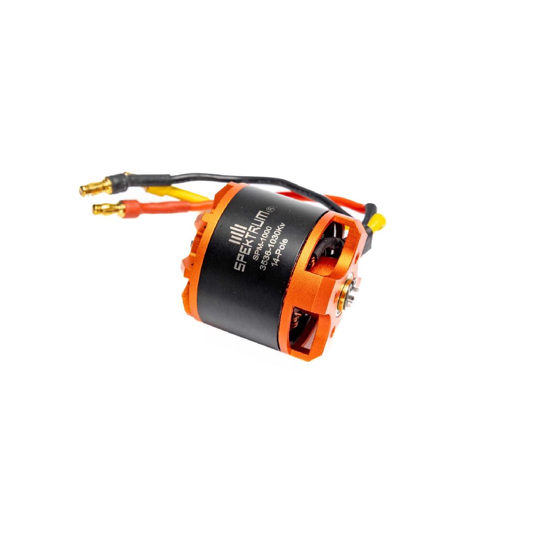 Spektrum Brushless Outrunner Motor: 3536-1030Kv, 14-Pole