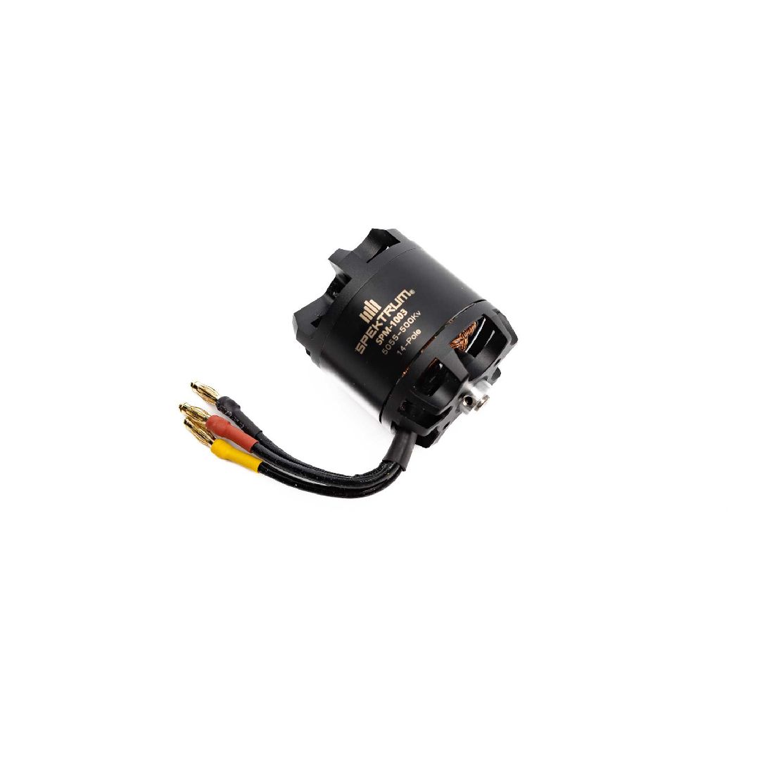 Spektrum Brushless Outrunner Motor: 5055-500Kv, 14-pole
